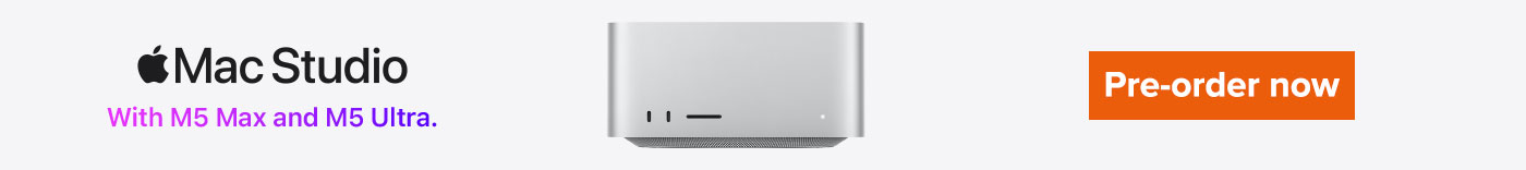 Mac Studio. with M5 Max and M5 Ultra