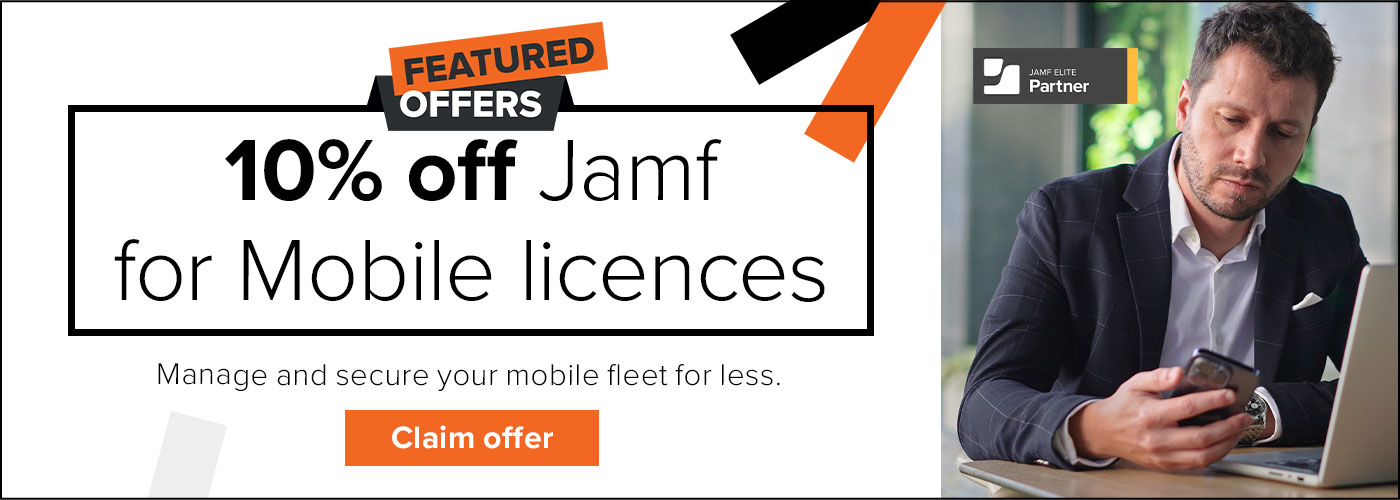 10% off Jamf for Mobile licences